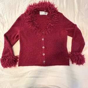 Vintage Sarah Bentley Button-Front Cardigan